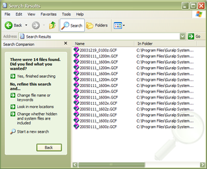 winxp-file-search-results