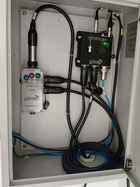 Digitiser and breakout boxes are secured in a separate cabinet for easy access without disturbing the instrumentation and to minimise heat and noise contamination Digitiser and breakout boxes are secured in a separate cabinet for easy access without disturbing the instrumentation and to minimise heat and noise contamination