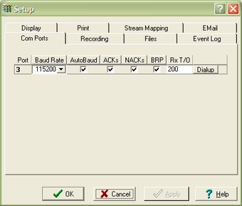 Setup-com-ports
