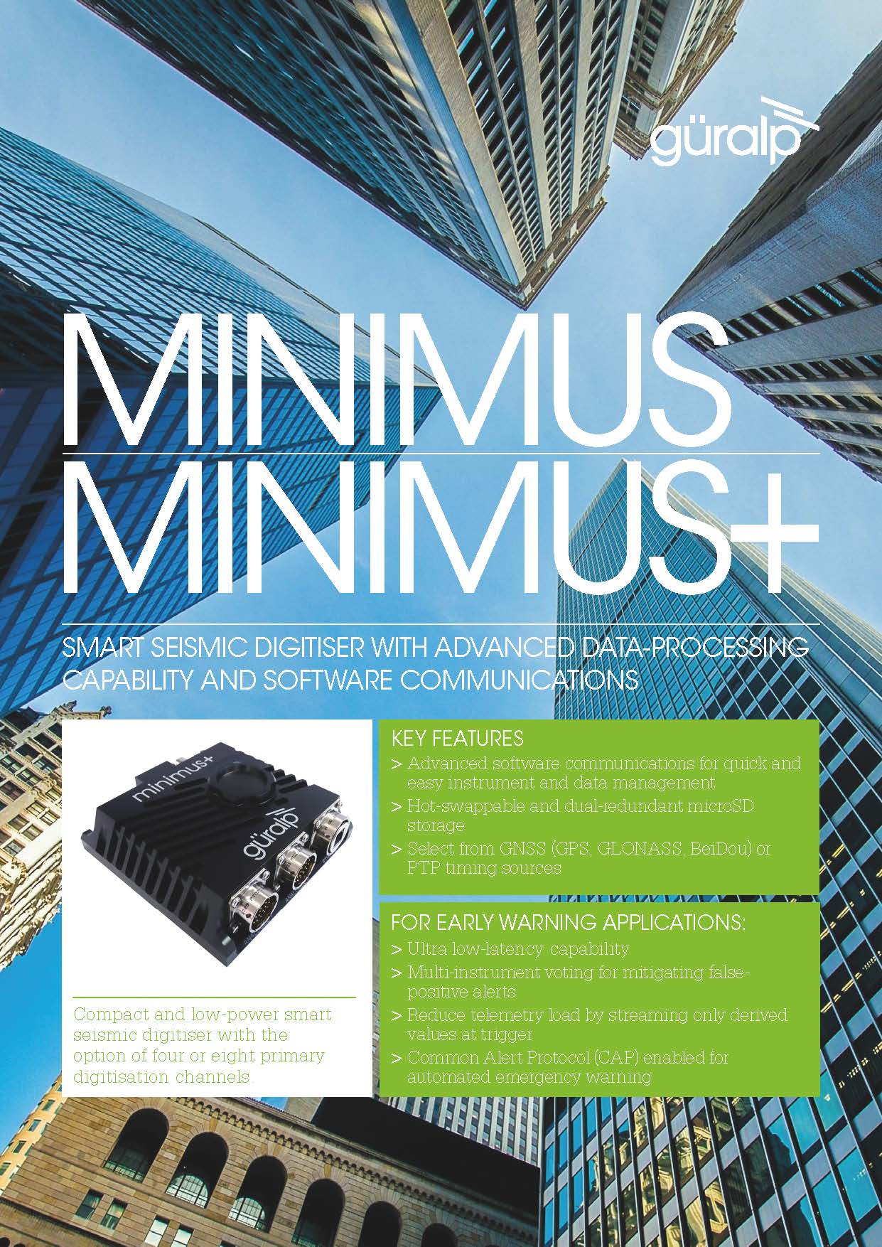 Guralp Minimus/Minimus+ Brochure