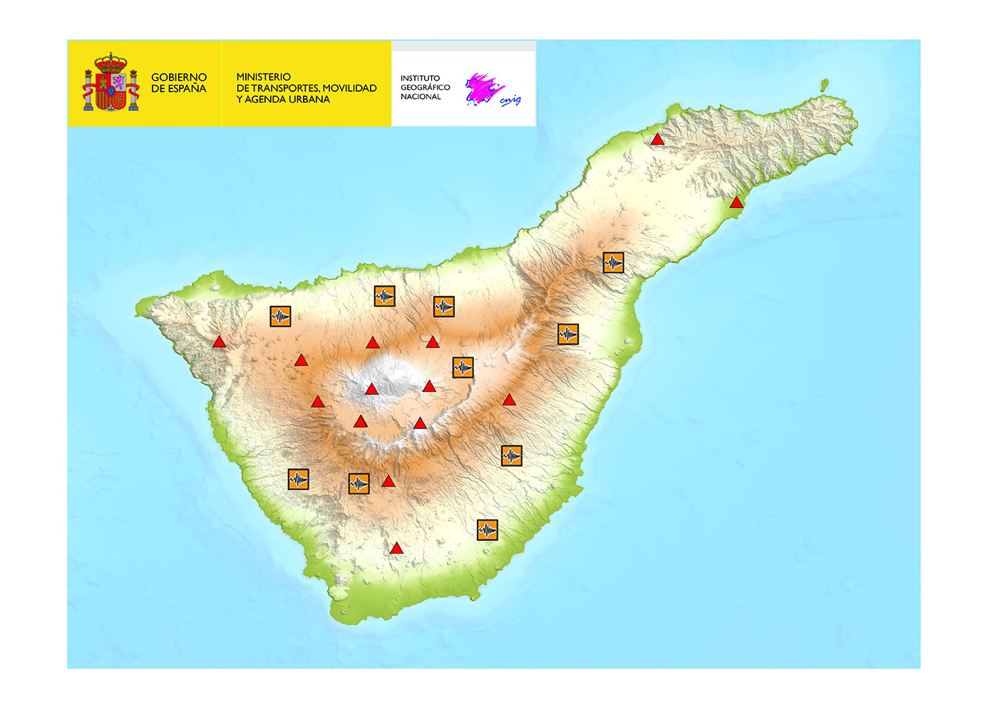 Image of Tenerife IGN Seismic Volcanic Monitoring Network