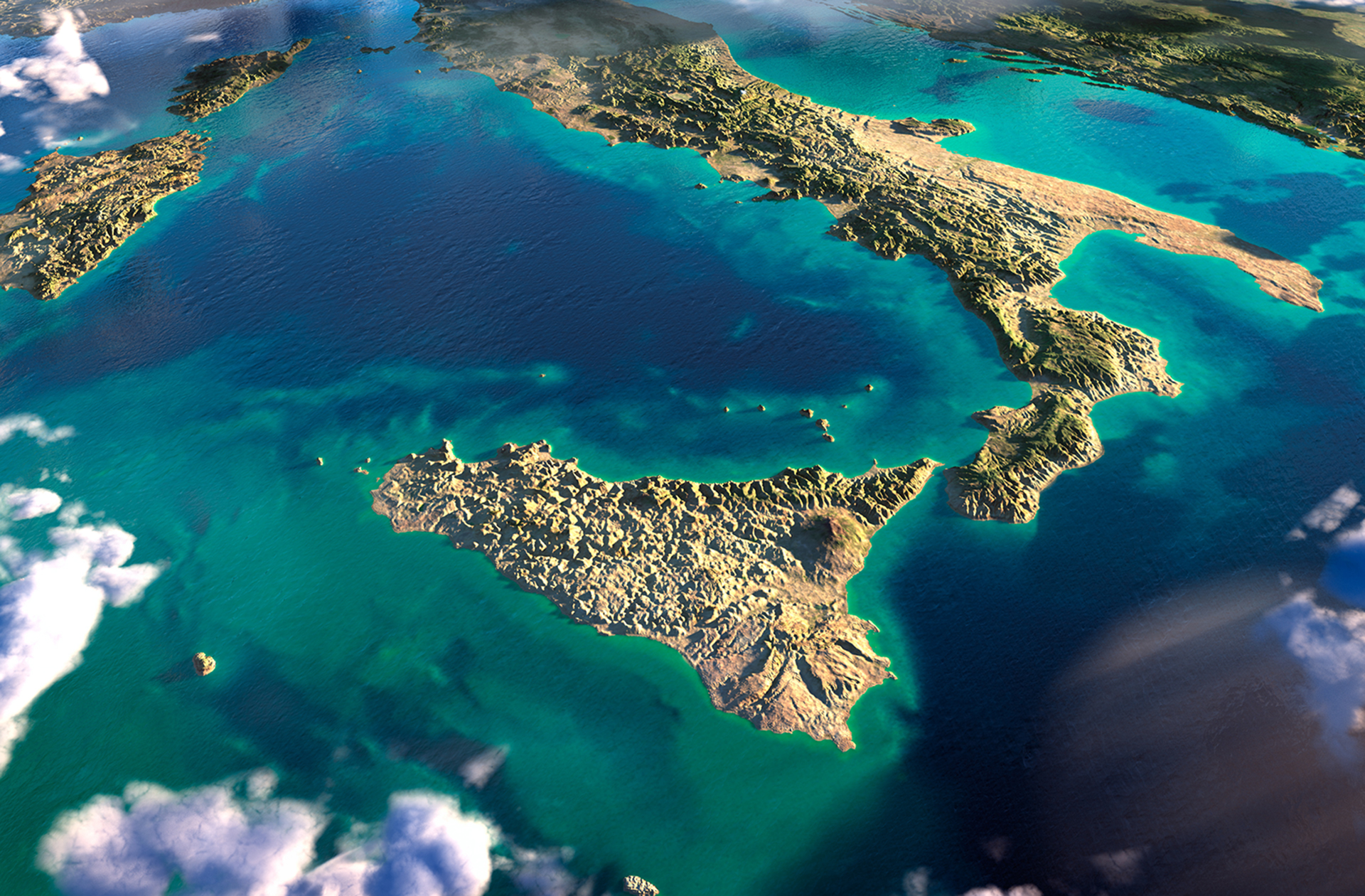 Image of Sicily and Southern Italy