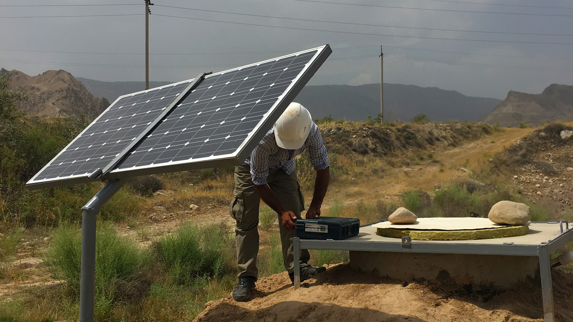 Sangtuda dam, Tajikistan